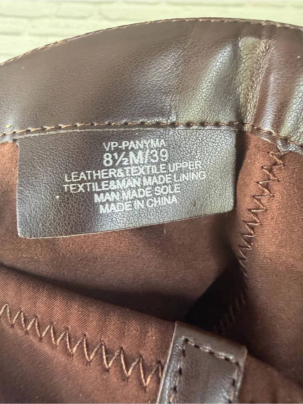 Vince Camuto Panyma Quilted Over-the-Knee Riding Boots - Dark Brown Size 8.5